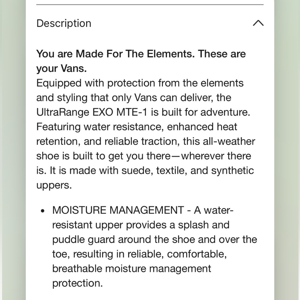 Vans Beige and Green Sneakers - Picture 9 of 16